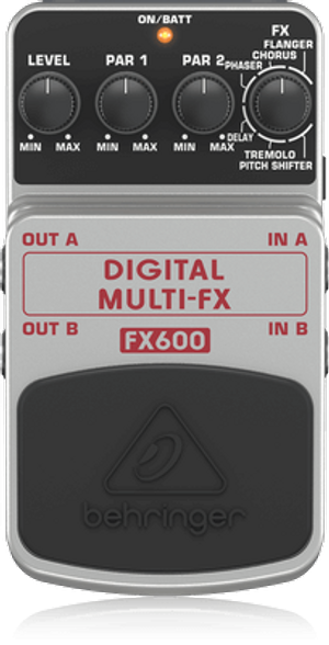 Behringer FX600 Digital Multi FX Guitar Effects Pedal